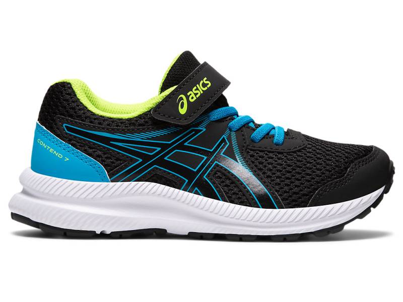 Dětské Běžecké Boty Asics CONTEND 7 PS Černé 62519TBLO